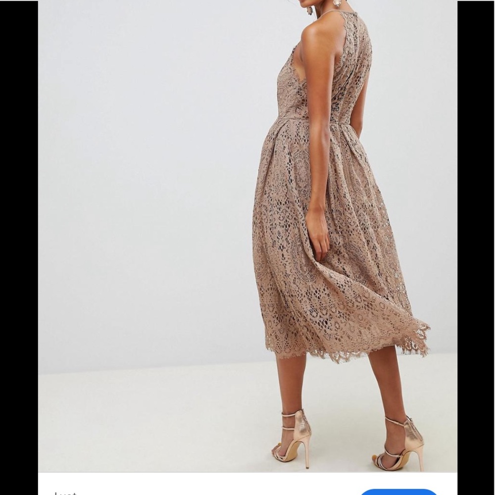 ASOS Lace Pinny Dress